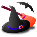 download Halloween Icon clipart image with 315 hue color