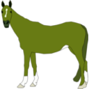 download Horse clipart image with 45 hue color