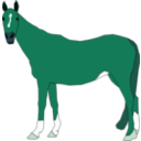 download Horse clipart image with 135 hue color