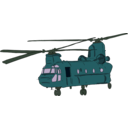 download Chinook Helicopter 1 clipart image with 90 hue color