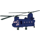 download Chinook Helicopter 1 clipart image with 135 hue color