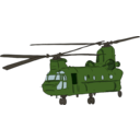 download Chinook Helicopter 1 clipart image with 0 hue color