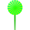 download Lollipop clipart image with 90 hue color