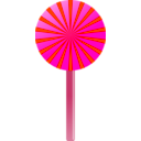 download Lollipop clipart image with 315 hue color