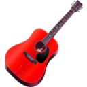 download My Guitar clipart image with 315 hue color