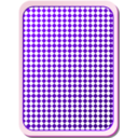 download Card Backs Grid Red clipart image with 270 hue color