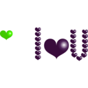download Red Heart clipart image with 45 hue color