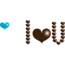download Red Heart clipart image with 135 hue color