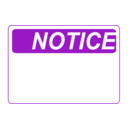 download Notice Blank clipart image with 45 hue color