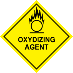 Oxidizing Agent Sign