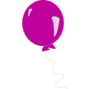 download Red Balloon clipart image with 315 hue color