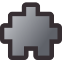 download Icon Puzzle2 Grey clipart image with 135 hue color