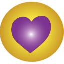 download Love Icon clipart image with 45 hue color