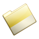 Closed Simple Yellow Folder