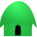 download Hut clipart image with 90 hue color