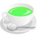 download Teacup clipart image with 90 hue color