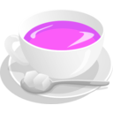download Teacup clipart image with 270 hue color