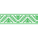 download Jacquard Pattern No1 clipart image with 270 hue color