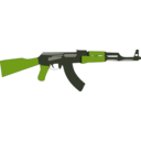 download Ak 47 clipart image with 45 hue color