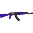 download Ak 47 clipart image with 225 hue color