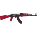 download Ak 47 clipart image with 315 hue color