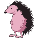 download Hedgehog clipart image with 315 hue color
