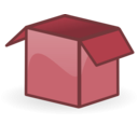 download Open Box clipart image with 315 hue color