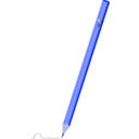 download Pencil clipart image with 180 hue color