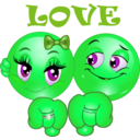 download Marriage Smiley Emoticon clipart image with 90 hue color