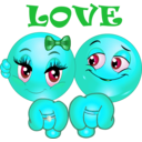 download Marriage Smiley Emoticon clipart image with 135 hue color