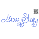 download Love Story clipart image with 225 hue color