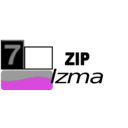 download 7zipclassic Lzma clipart image with 180 hue color