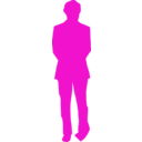 download Suit Man clipart image with 270 hue color