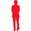 download Suit Man clipart image with 315 hue color