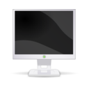 download Flat Screen clipart image with 0 hue color