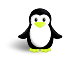 download Little Penguin clipart image with 45 hue color