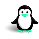 download Little Penguin clipart image with 135 hue color