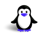 download Little Penguin clipart image with 225 hue color