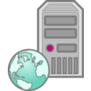 download Server Web clipart image with 315 hue color