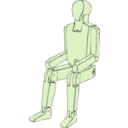 download Mannequin clipart image with 45 hue color