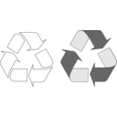 download Recycle clipart image with 45 hue color