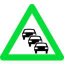download Traffic Sign clipart image with 135 hue color