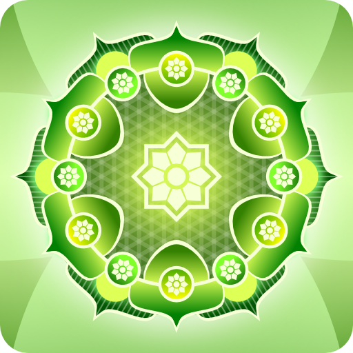 Simple Green Mandala