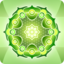 Simple Green Mandala