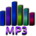 download Mp3 clipart image with 225 hue color