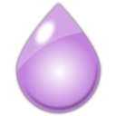 download Raindrop1 clipart image with 90 hue color