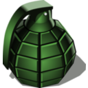 download Grenade clipart image with 0 hue color