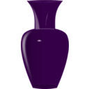 download Blue Glass Vase clipart image with 45 hue color