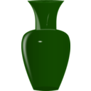 download Blue Glass Vase clipart image with 225 hue color