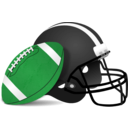 download Football clipart image with 135 hue color